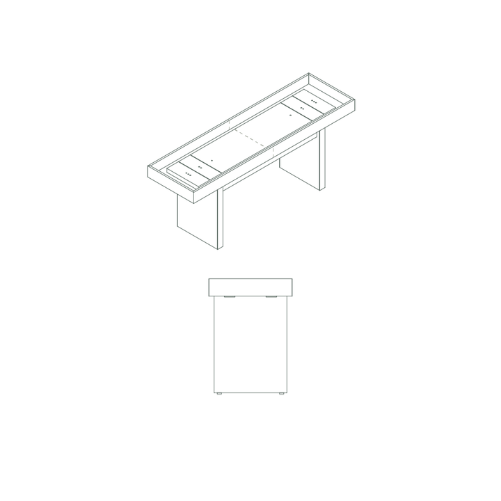 shuffleboard table canada drawing